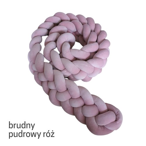 warkocz brudny róż