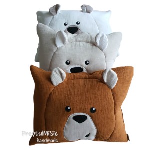 Poduszka mis prostokątna kolory