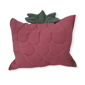 Poduszka malinka prostokątna 