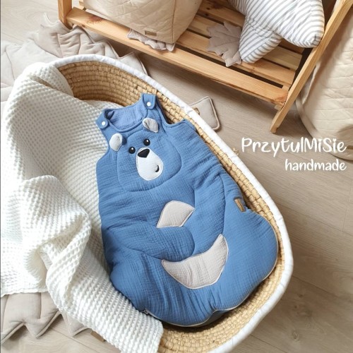 śpiworekis niebieski