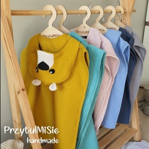 Ponczo kąpielowe dla dzieci mis L