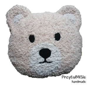 Poduszka miś baranek długi 