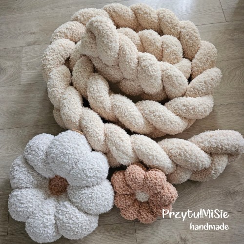 warkocz baranek ecru