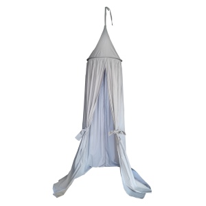 Baldachim Bawełniany Szary