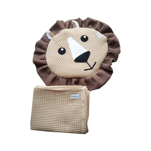 poduszka dla dzieci lew beżowy.jpg