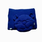 Pościel muslinowa miś granatowa(5 rozmiarow)